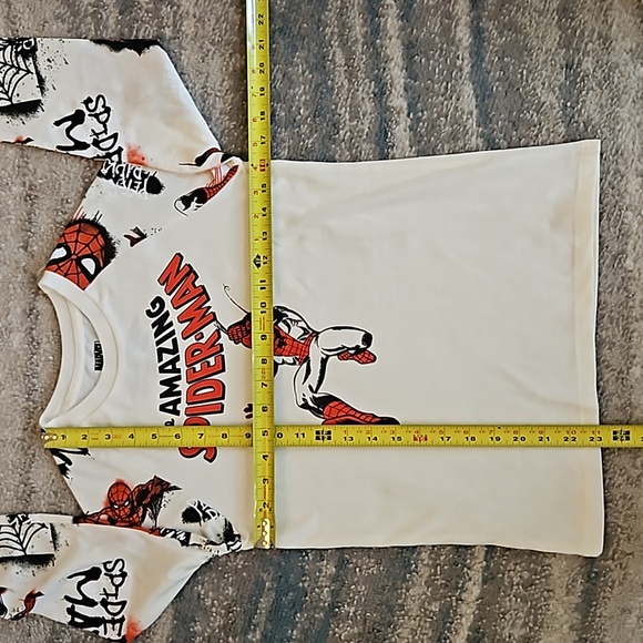 NWT Spiderman Marvel Boy's Long-Sleeve T-shirt. Sz: S(8l - Picture 7 of 7